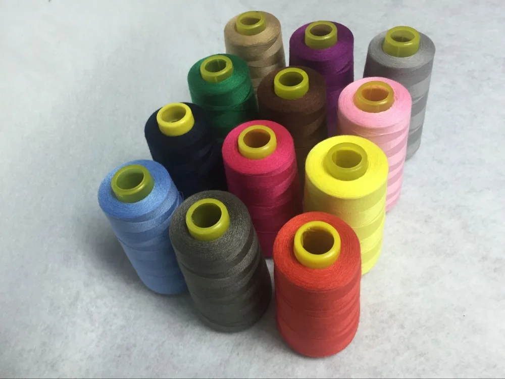Simthread высокое качество 40 s/2 швейная нить для вышивки дома машинный край, блокировка под шпулькой