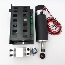 0.6kw 600 Вт ER11 ЧПУ двигатель шпинделя постоянного тока+ Mach3 контроль скорости питания+ монтажный кронштейн комплект 100 В постоянного тока 0.6NM для ЧПУ DIY PCB