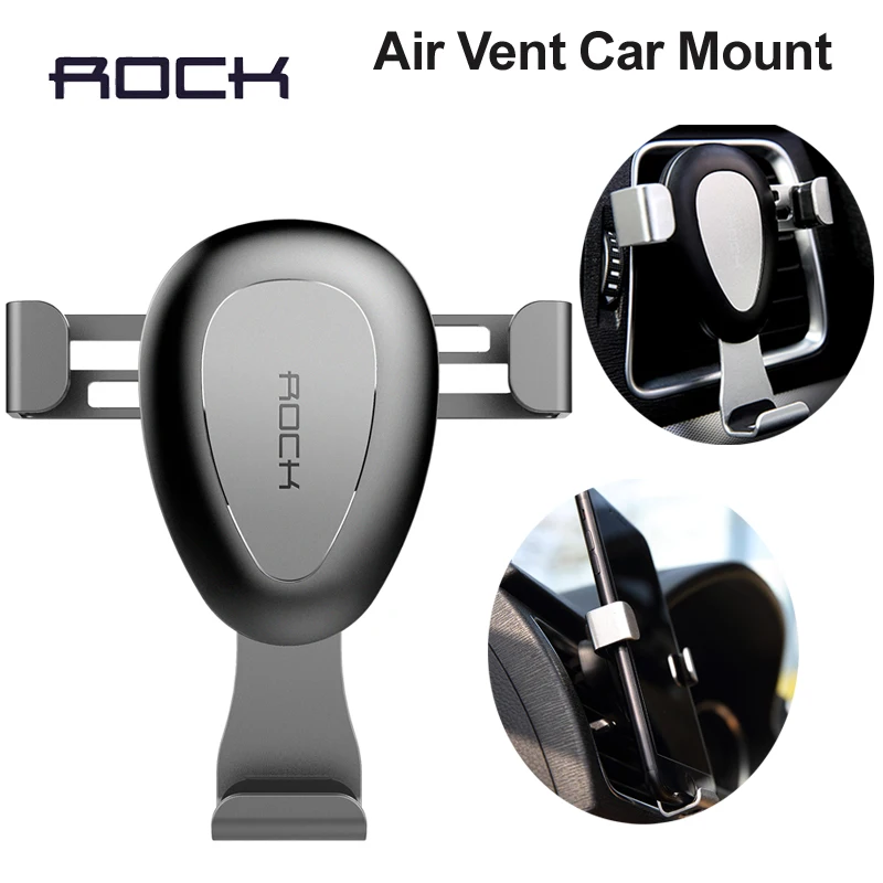 Rock Metal Mobile Car Phone Holder Stand Adjustable 6 0 inch For Iphone 7 Plus 6
