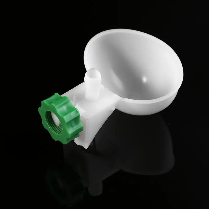 5Pcs Bird Chicken Drinking Bowl Poultry Water Feeding Cup Plastic for Duck Goose Pigeon Automatic Drinker Farm Animal Supplies