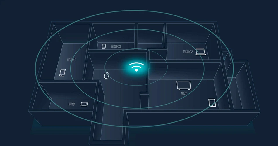 Xiao mi маршрутизатор 4 mi Wifi повторитель 2,4G 5 ГГц 1167 Мбит/с оптоволоконный полный гигабитный умный маршрутизатор 128 МБ приложение управление подключением