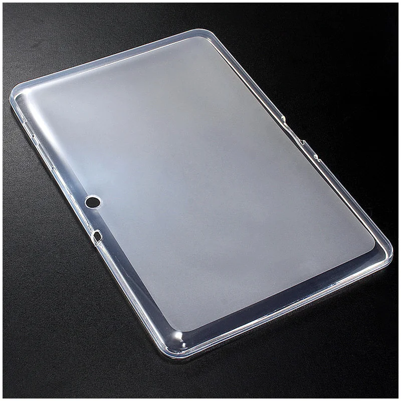 GT P5100 P5110 P5113 чехол для Samsung Galaxy Tab 2 10 1 дюймов 2012 360 Полный Protecive мягкий TPU Прозрачный
