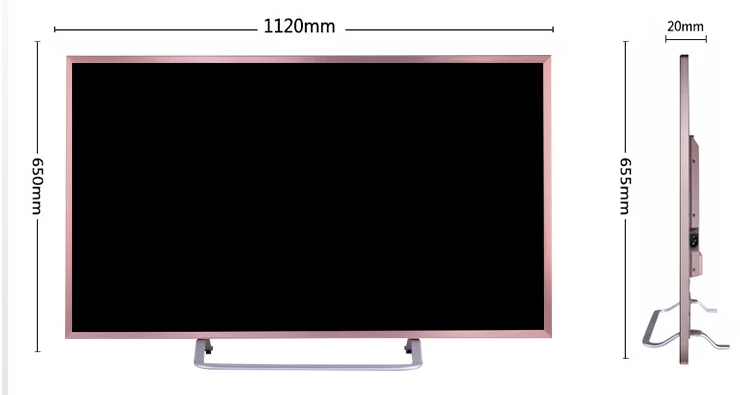 4k модный рекламный 40 50 60 70 80 90 дюймов led tv Full HD экран android tv pc смарт дополнительный дисплей монитор