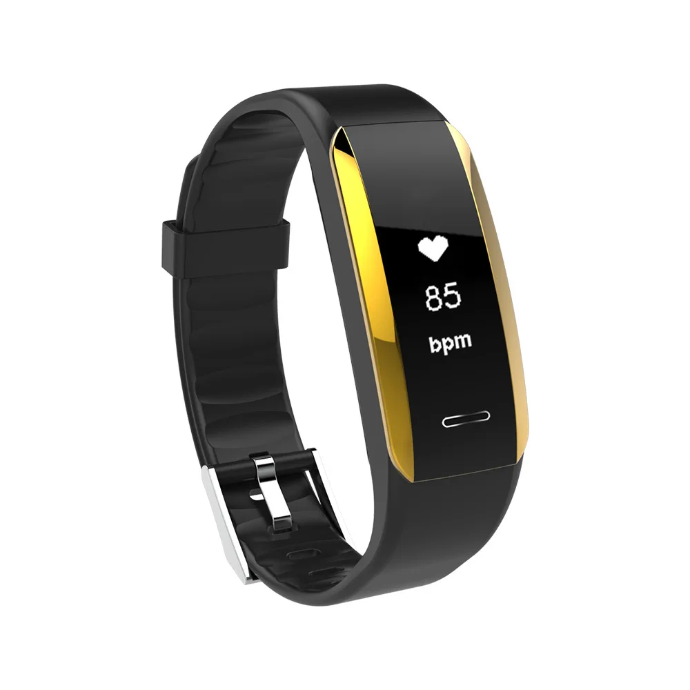 

Heart Rate Measurement Intelligent Wristwatch Rectangle Led Digital Smart Sport 3d Pedometer Watches Siliocne Touch Screen Saat