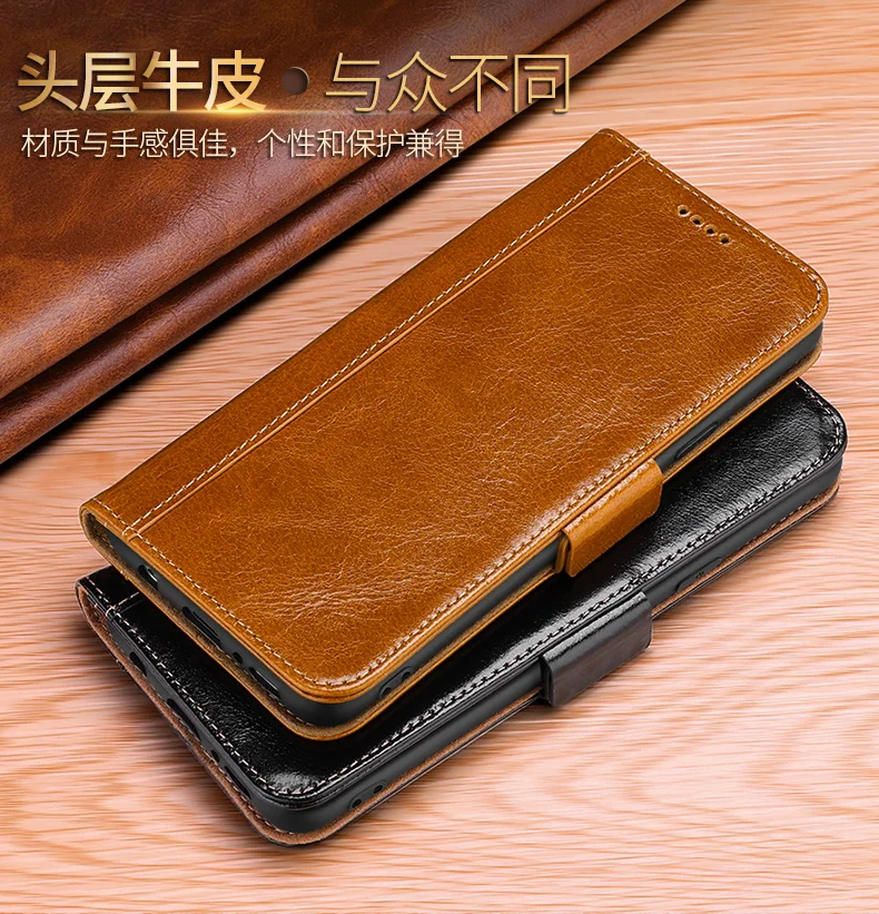 

for Huawei Mate 20 X Magnet Case Genuine Real Cow Leather Case Wallet Cover for Huawei Mate 20X 7.21" Stand Function Flip Cover