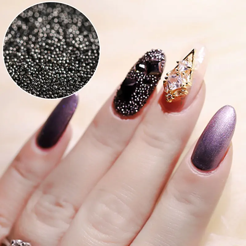 

HNUIX 1 pieces Nail Art Caviar beads rhinestones for nails nails Micro Pixie crystal nail stones 3D charms Nail Art decoration