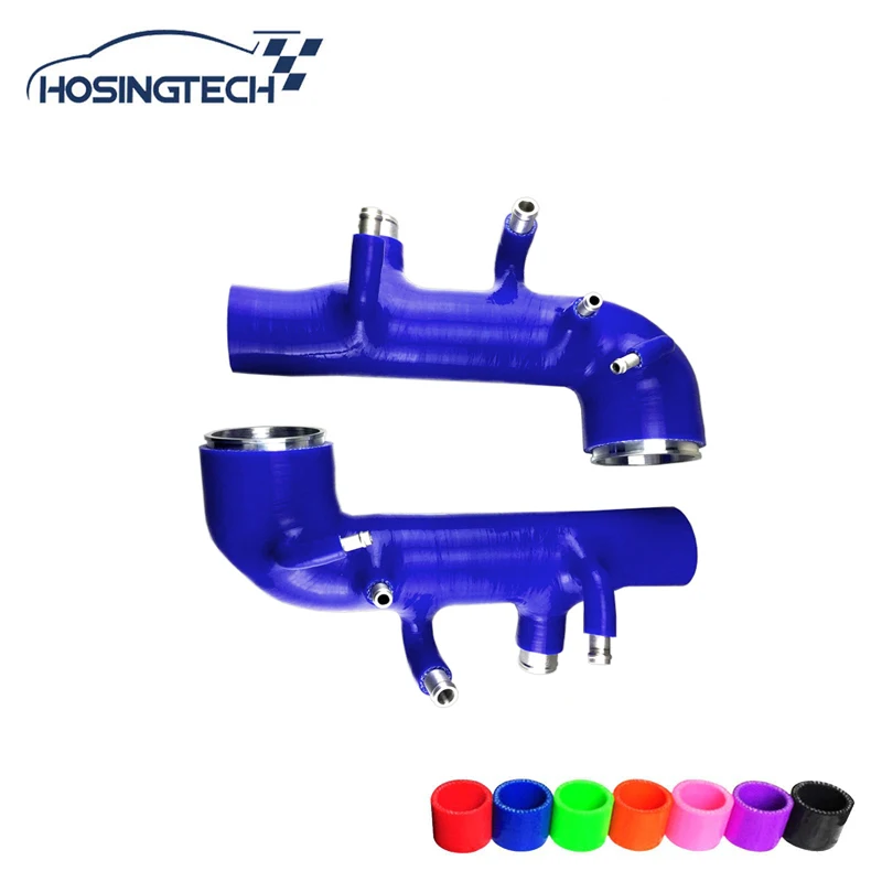 HOSINGTECH-для Impreza WRX 00-07 версия 7 - 9 силиконовый интеркулер турбо Впускной