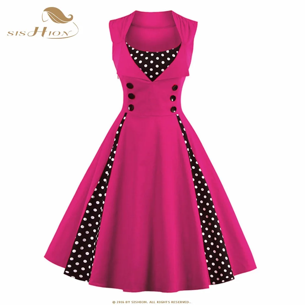plus size retro dress
