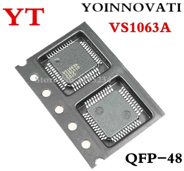 

3 шт./лот VS1063A-L VS1063A VS1063 LQFP48 IC