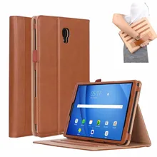 Премиум чехол для Samsung Galaxy Tab A A2 10,5 дюйма T590 T595 T597 SM-T595 Smart Cover принципиально Tablet Coque основа+ пленка+ ручка