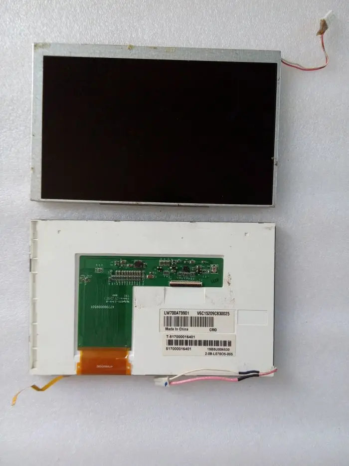 

Original 7inch 800*480 LCD Screen Display Panel LW700AT9901 Free Shipping