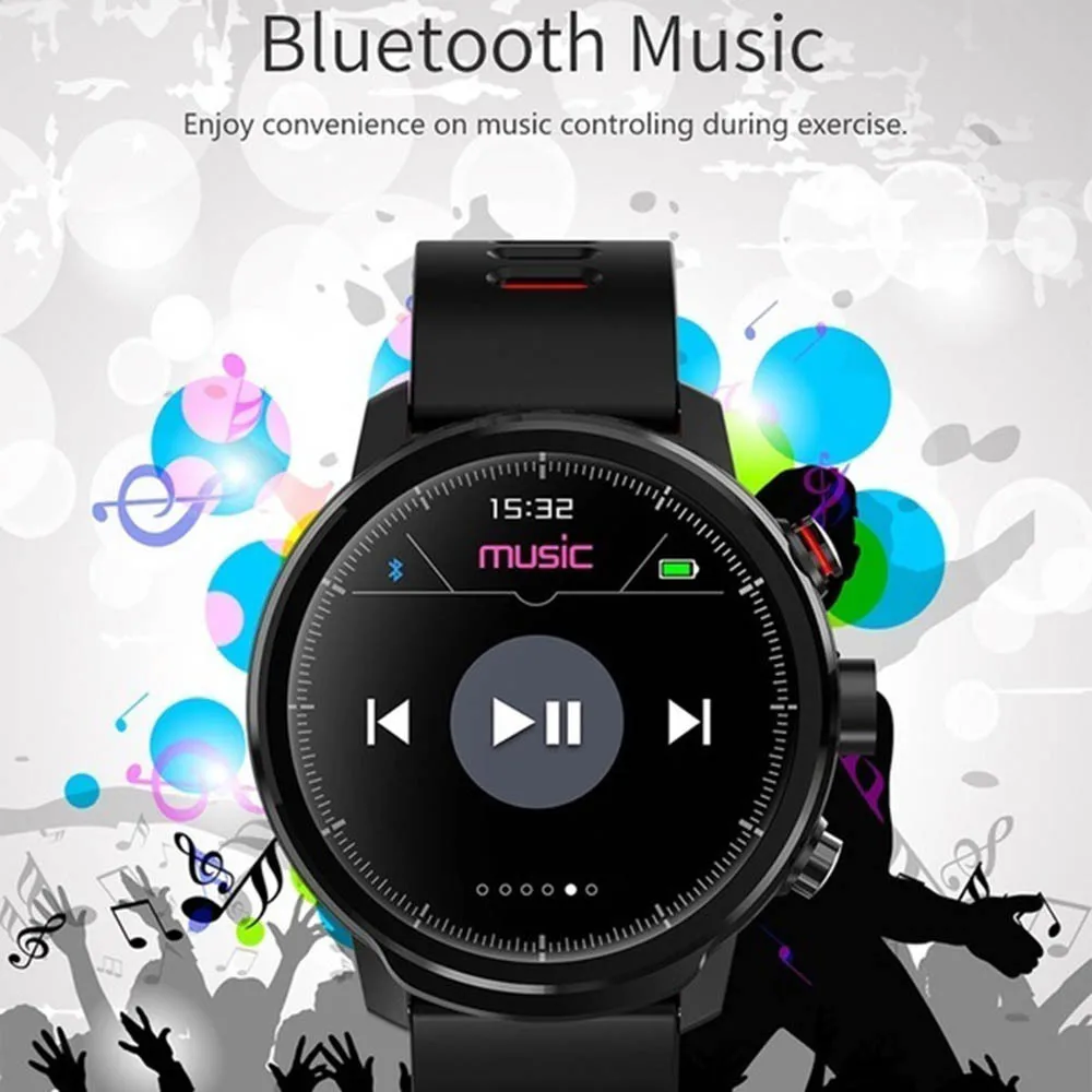 Waterproof Ip68 Men Women Smart Watch Bluetooth Android Wristband Call Reminder Heart Rate Pedometer Swimming