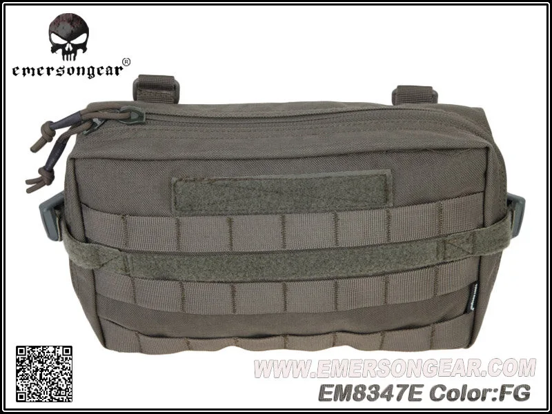 EMERSON 1000D Molle Сумка для поясной сумки Coyote коричневый/MC/KH/AOR1/AOR2/FG тактические поясные сумки - Цвет: FG