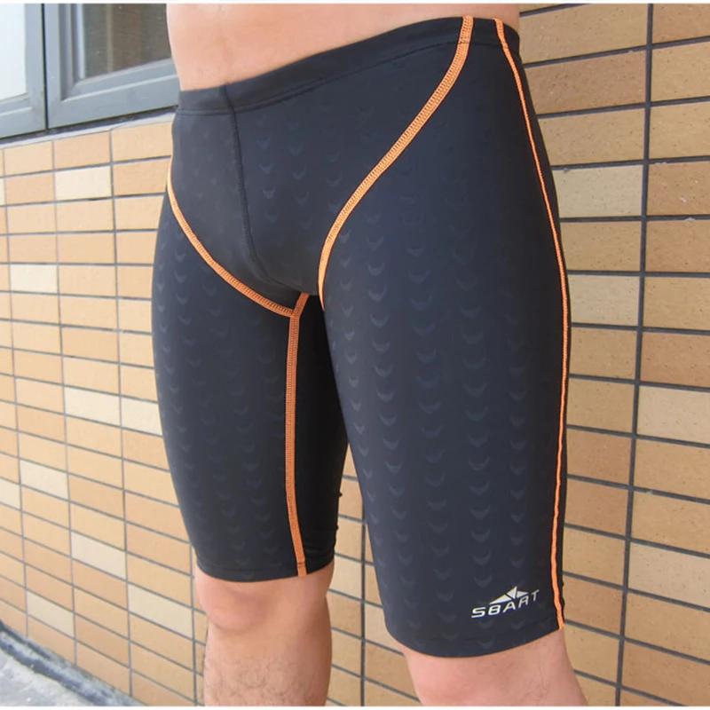 

Man's Plus Size Swimming Pants Thin Sports Super Stretch High elastic Shorts Fit Gym Running Training Snorkeling Jammer