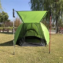 Наружное средство от комаров, сетчатая палатка, палатка для кемпинга с водонепроницаемой защитой от дождя и мух, походная альпинистская палатка, дышащая пляжная сетка