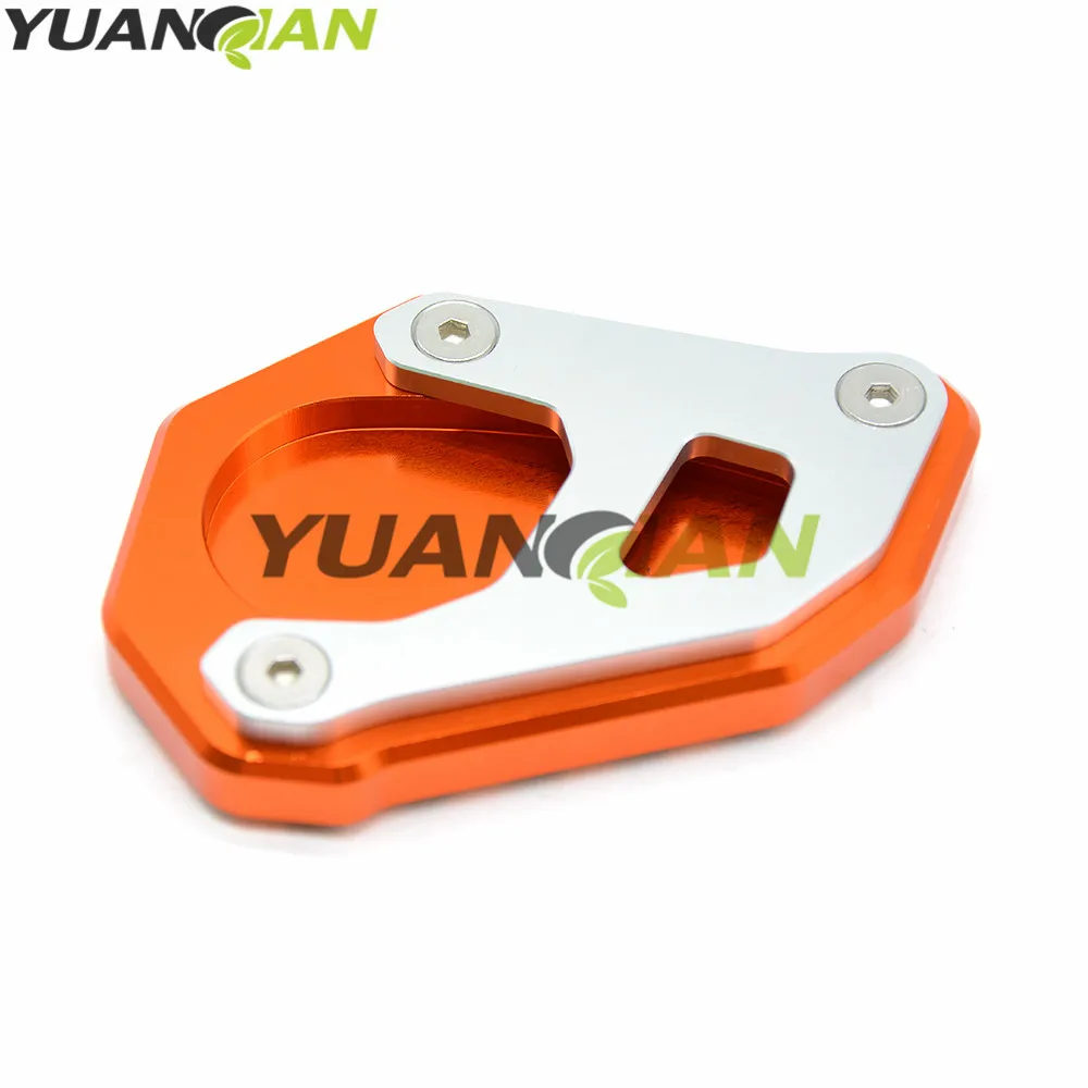 Motorcycle Kickstand Foot Side Stand Extension Pad Support Plate For KTM 1050 1090 1190 1290