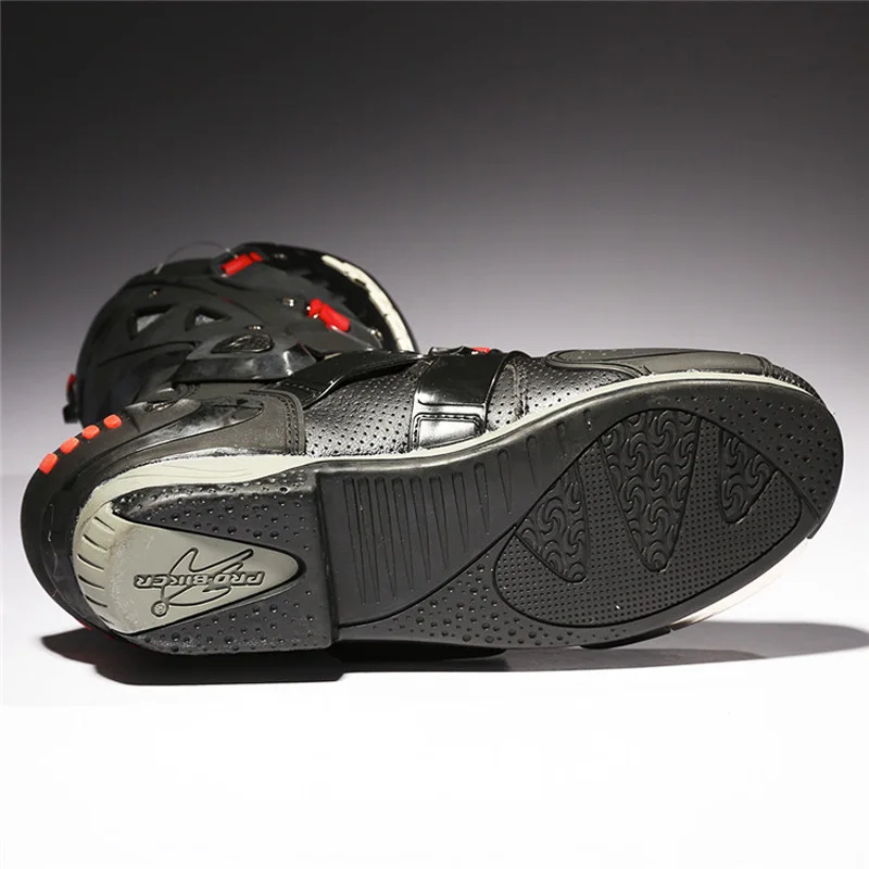 Nuevas Botas protectoras de Moto Motocross Racing Speed Shoes Moto Boot Dirt Bike ciclismo deportes Botas B1003