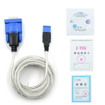 

RS232 converter Z-TEK USB1.1 To RS232 Convert Connector Z-TEK USB Z TEK USB1.1 To Rs232 Cable for HDS/MB C3/NEC Programmer etc.