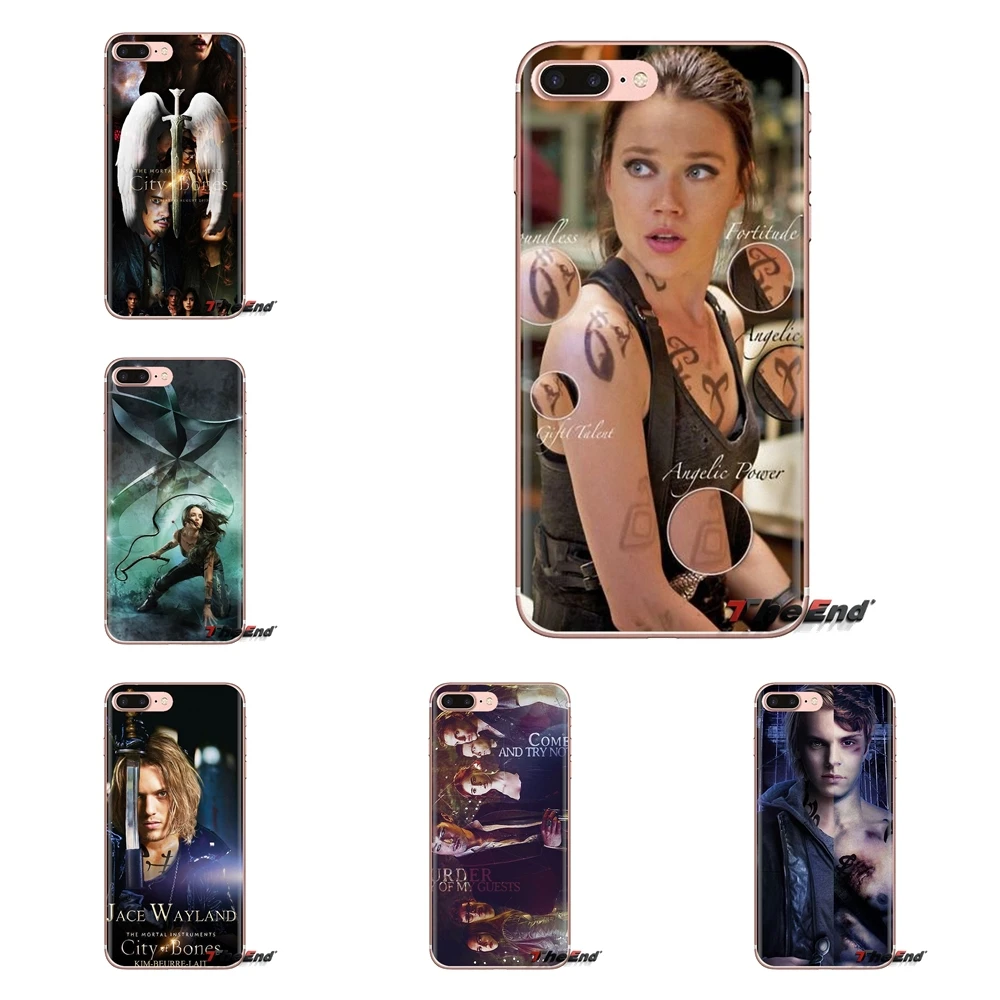 Город костей Shadowhunter для Samsung Galaxy J1 J2 J3 J4 J5 J6 J7 J8 Plus 2018 Prime 2015 2016 2017 прозрачное мягкое