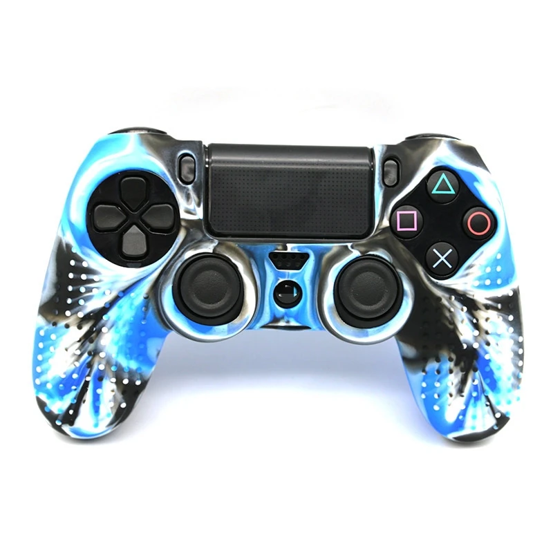 1 шт Противоскользящий силиконовый чехол для sony playstation Dualshock 4 PS4 DS4 Pro тонкий контроллер и ручка защита