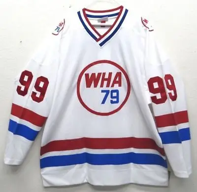 

#99 Wayne Gretzky 1979 WHA All Star Vintage mens high quality Hockey Jersey Embroidery Stitched Customize any number and name