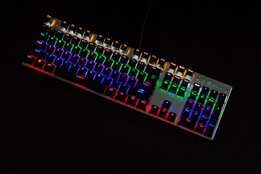 Metoo Edition Mechanical Keyboard 87 keys 104keys Blue Switch Red Switch Gaming Keyboards for Tablet Desktop Russian sticker