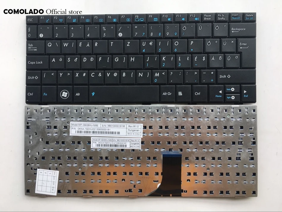 HU Hungary Keyboard For ASUS EEEPC EEE PC 1005 1005HD 1005HA 1001 1001HA 1001PXD 1001PX 1005PX 1001H 1005H 1008 1008H 1008HA HU Layout