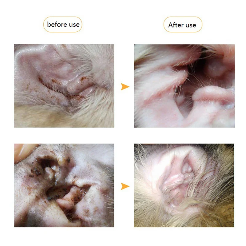 33 мл ПЭТ серьги капельки собака ушной канал очиститель для кота ушной канал воспаление беруши Pet уши убивают бактерии облегчить зуд
