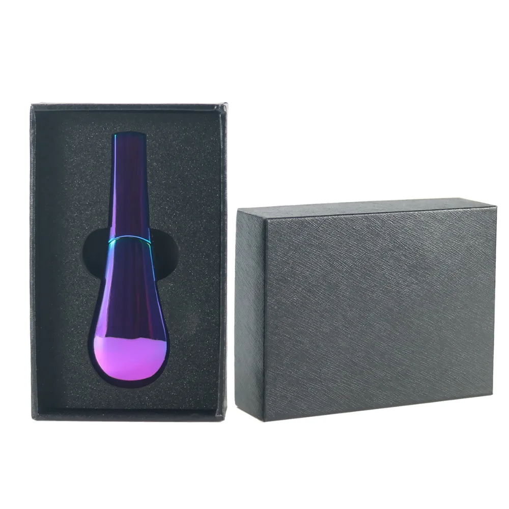 Formax420-pipas de Zinc para hierbas, conjunto de accesorios para fumar, tubo cuchara, colores surtidos