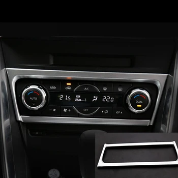 

ABS Matte For MAZDA 3 AXELA 2013-2016 AC CONTROL SWITCH PANEL BUTTON COVER Trim Garnish Bezel Car Styling Auto Accessories