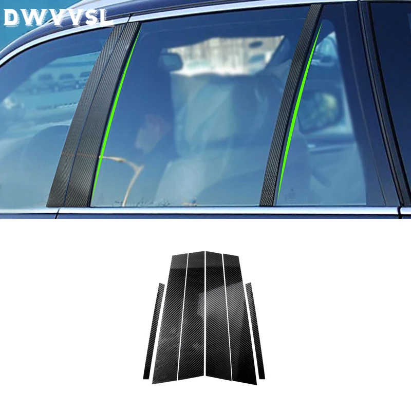 

Car window BC column cover for f10 f11 BMW 5 series decorative sticker trim 520li 525li 530 535li mirror reflection Auto panel