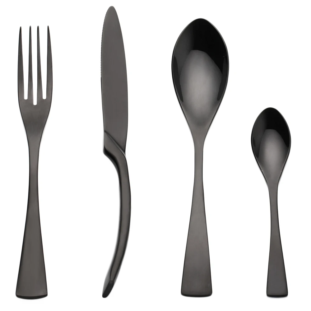 Aliexpresscom Buy Lekoch Cutlery Set Mirror Black Dinnerware - Aliexpresscom Buy Lekoch Cutlery Set Mirror Black Dinnerware Set Stainless Steel Fork Knife Scoops Silverware Set Kitchen Tableware Set From aliexpresscom buy lekoch cutlery set mirror black dinnerware - aliexpresscom buy lekoch cutlery set mirror black dinnerware set stainless steel fork knife scoops silverware set kitchen tableware set from
