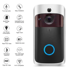 WiFi Smart Wireless Security DoorBell HD 720P Visual font b Intercom b font Recording font b