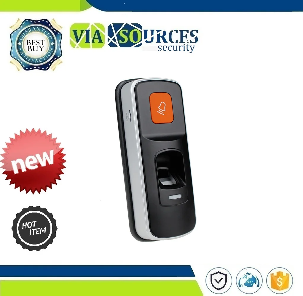 

RFID Standalone Fingerprint Lock Access Control Reader Biometric Fingerprint Access Controller Door Opener Access Security