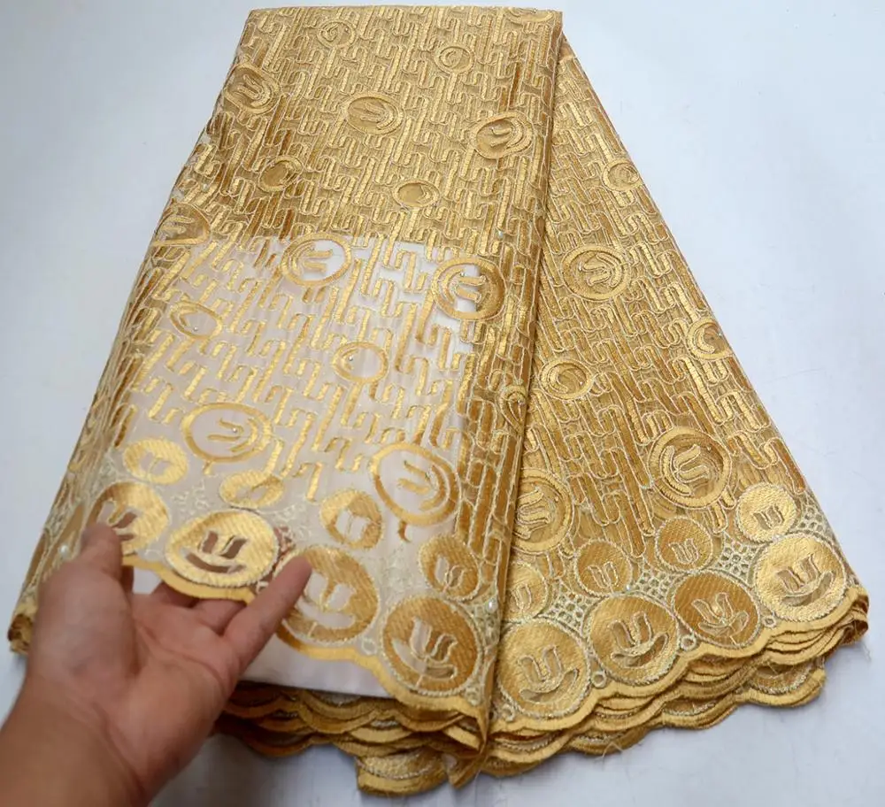 

2019 High Quality French Mesh Lace Fabric Latest African Tulle Lace Fabric With bead For Nigerian Men Women Dress