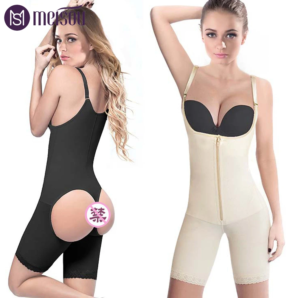 Meisou Women Sexy Bodysuits Corset Postpartum Thin Waist Slimming