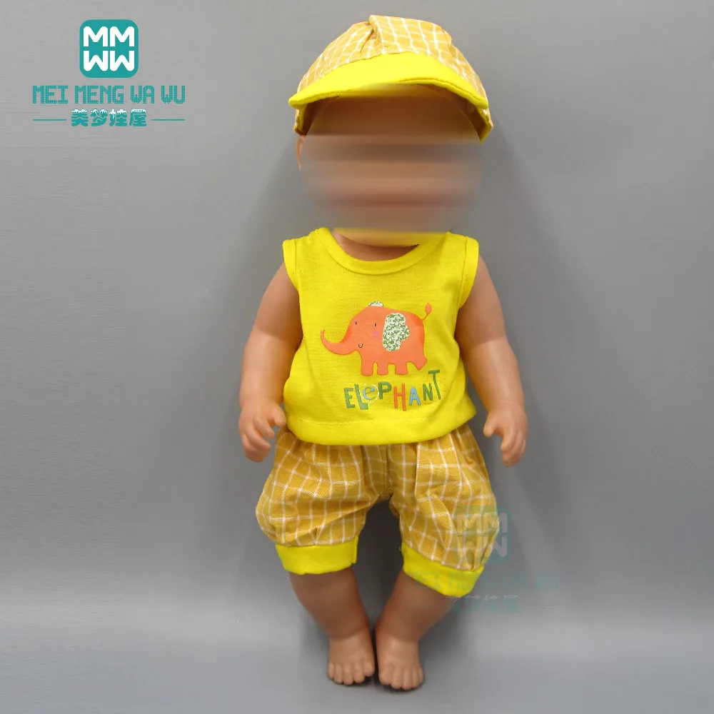Кукла Одежда Полосатый повседневный костюм подходит для детской куклы аксессуары и 43-46 см мальчик кукла