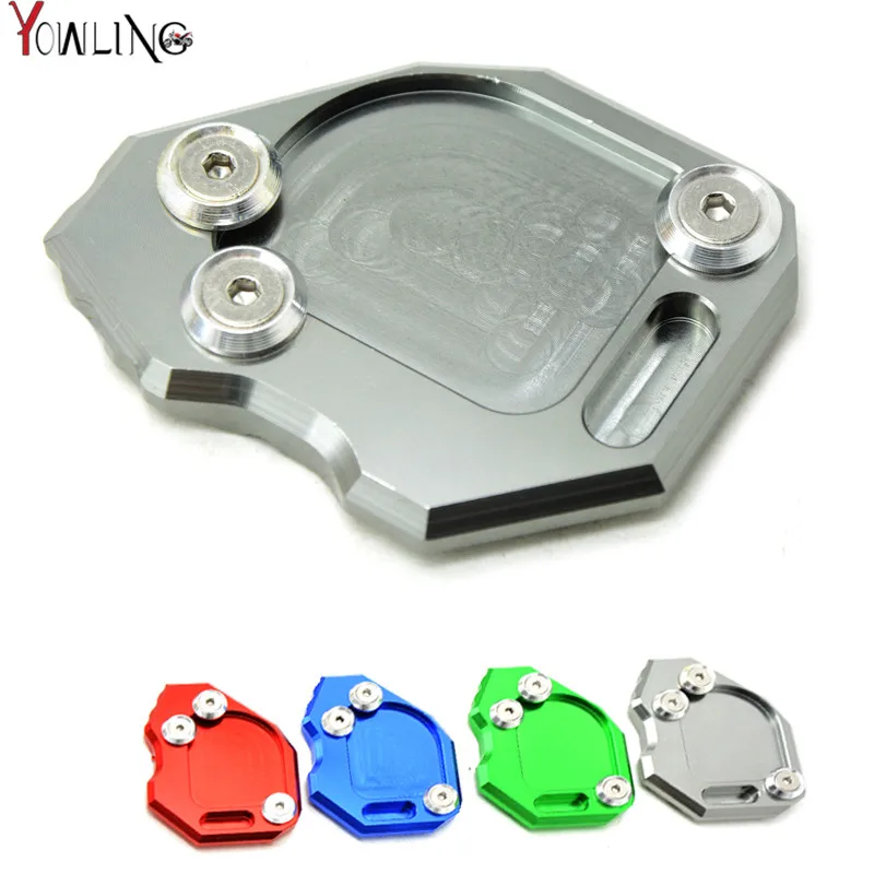 

CNC Motorcycle Side Kickstand Stand Extension Plate Side Stand Enlarge For BMW F800GS F 800GS F800 GS 800 2012 2013 2014 2015