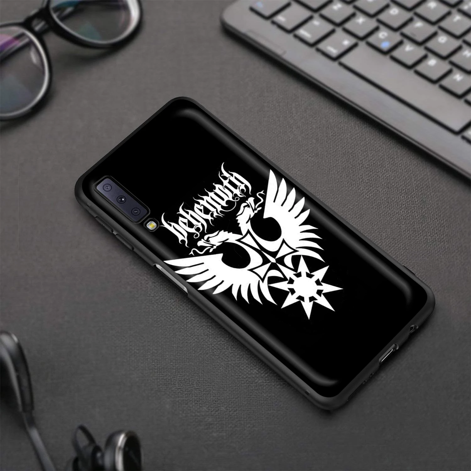 Чехол Behemoth Band для Samsung Galaxy J6 A9 A8 A7 A70 A6 A5 A50 A40 A30 A3 A10 A51 A71 A81 A91 2018|Бамперы| |