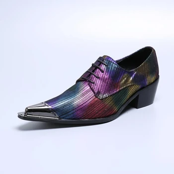 

Men Shoes Top Quality Oxfords British Style Men Genuine Leather Dress Shoes Business Formal Shoes Pointed Men Flats