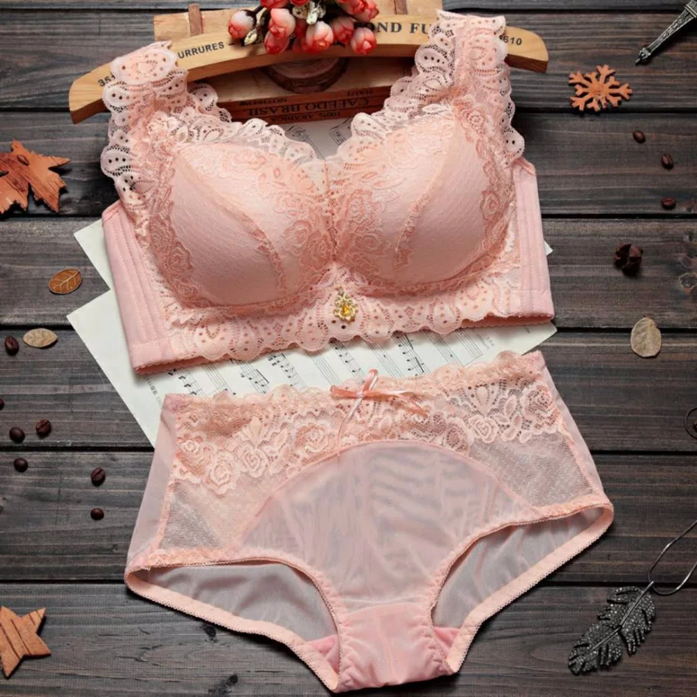 Женский комплект нижнего белья Slimgirl новый кружевной бюстгальтер без косточек с