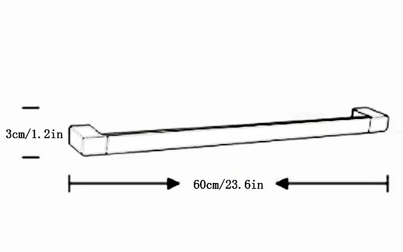 Single towel bar 2