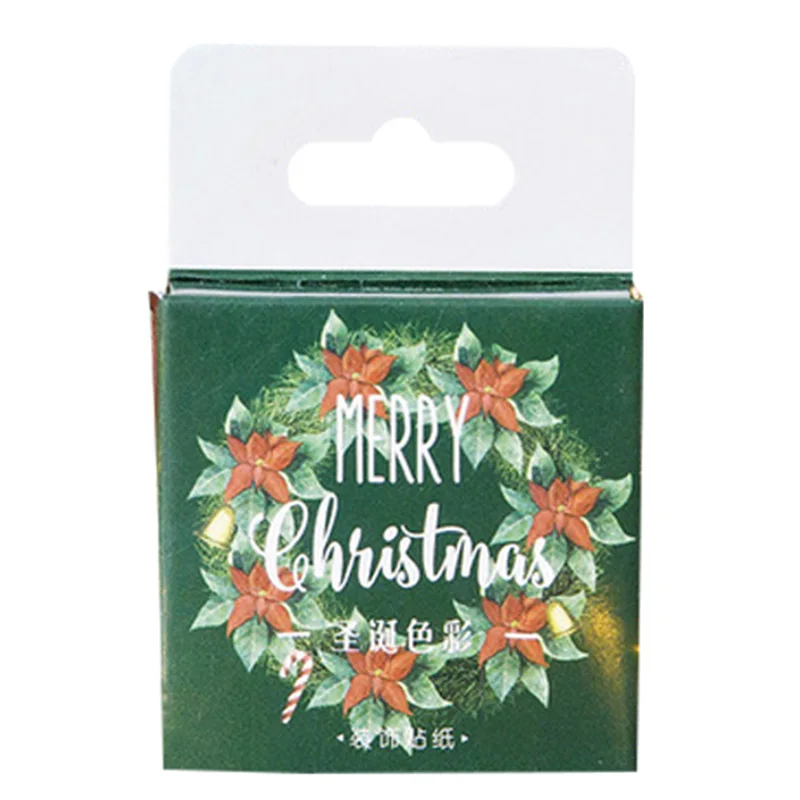 

45 pcs/lot The Colorful Of Christmas Deer Decorative Stationery Stickers Scrapbooking DIY Diary Stick Label