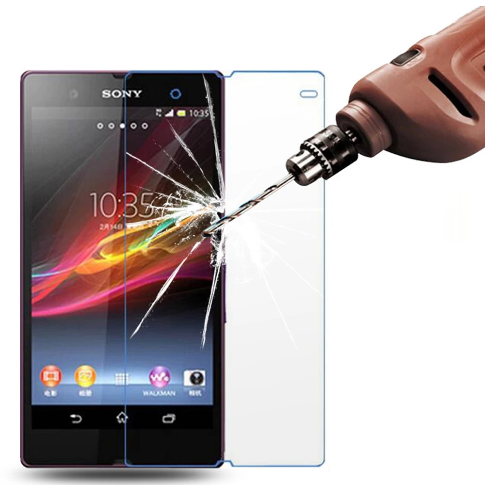Закаленное стекло 2.5D для защиты экрана пленка Sony Xperia Z1 Z2 Z3 Z4 Z5 Compact Mini Z Z5P 10 шт.|screen