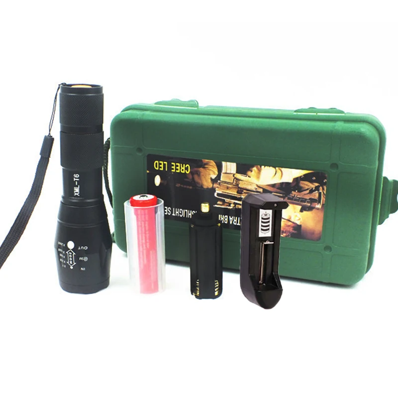 

Lanterna x900 gladiator flashlight X900 18650 AAA T6 Led gladiator flashlight lanterna Led Tactical Flashlight Camping