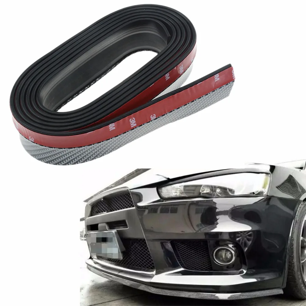 8FT Samurai Front Bumper Lip Universal Splitter Chin Spoiler Wing Body