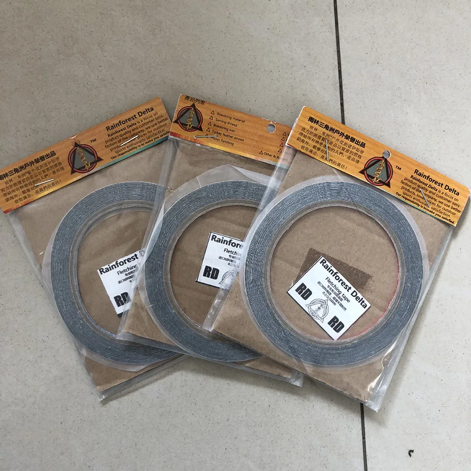 1Roll Archery Feather Fletching Tape to Quill for a Strong Reliable Bond Archery DIY Arrow Hunting Accessory