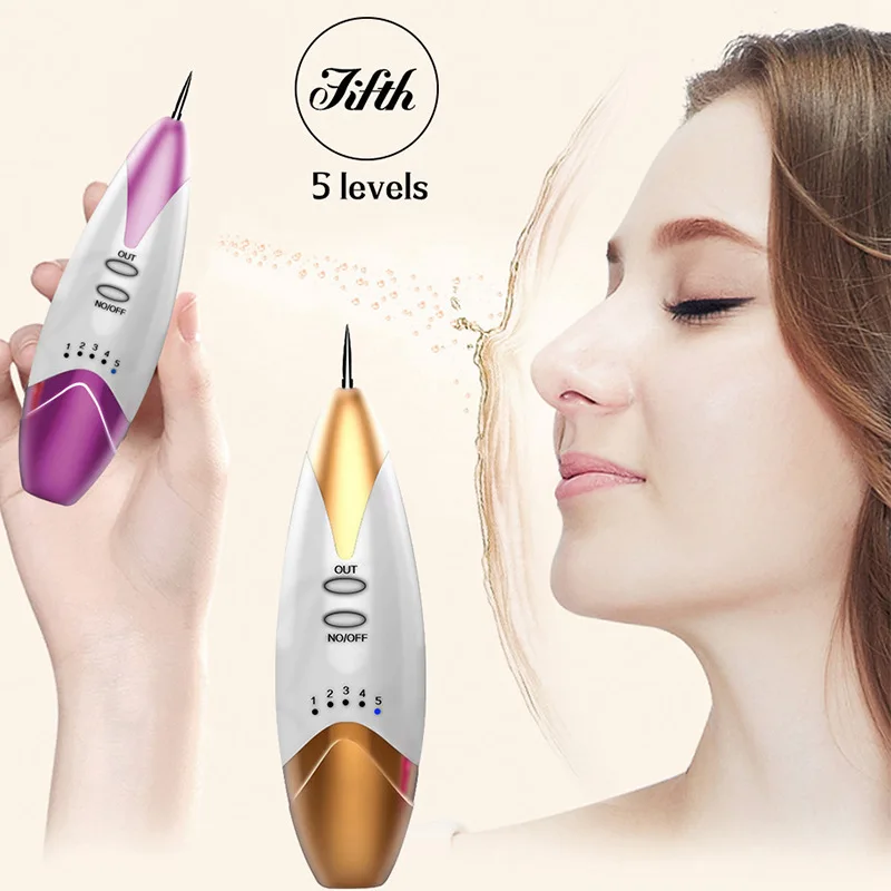 

2018 Laser Freckle Removal Machine Skin Mole Removal Dark Spot Remover for Face Wart Tag Tattoo Removal Pen Salon Home Beauty