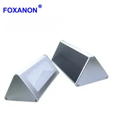 Foxanon солнечный светильник радар движения Сенсор 48 светодио дный S 800lm Алюминий светодио дный лампа сад открытый настенный светильник Водонепроницаемый освещение лампы