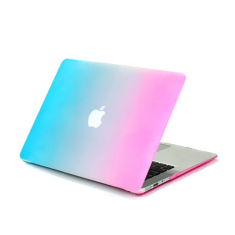 Хит продаж матовый чехол для apple macbook air 11 6 13 3 rainbow mac book pro retina 12 15 дюймов защитный